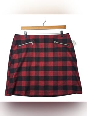 Maurices Buffalo Plaid Skirt Size Large